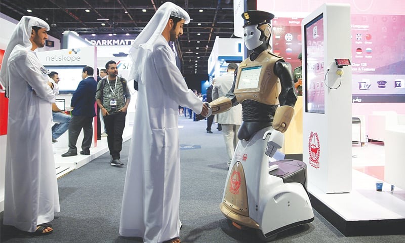 Robotic Cop joined Dubai Police