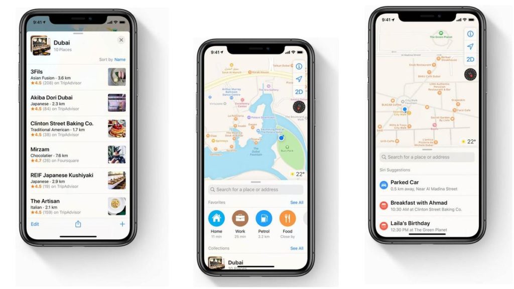 Apple maps