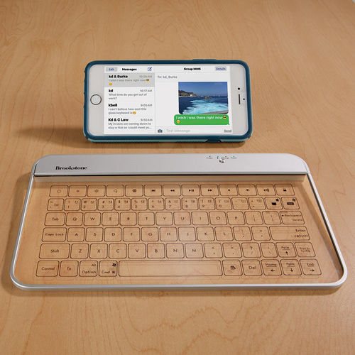 Transparent-Wireless-Glass-Keyboard